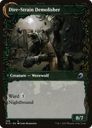 Burly Breaker (Showcase) (MID-299) - Innistrad: Midnight Hunt: (Showcase, Double Faced Transform) Foil