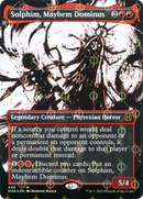 Solphim, Mayhem Dominus (Showcase) (Step-and-Compleat Foil) (ONE-449)  Foil - Phyrexia: All Will Be One: (Showcase) (Borderless)