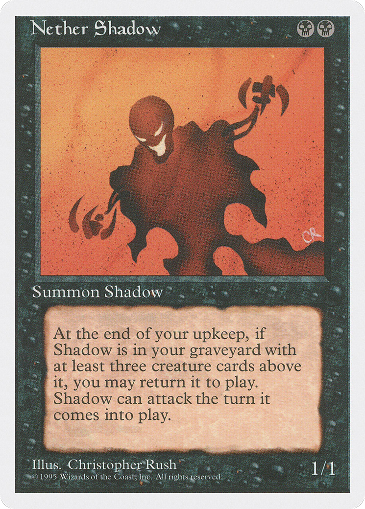 Nether Shadow (4ED-)  - Fourth Edition
