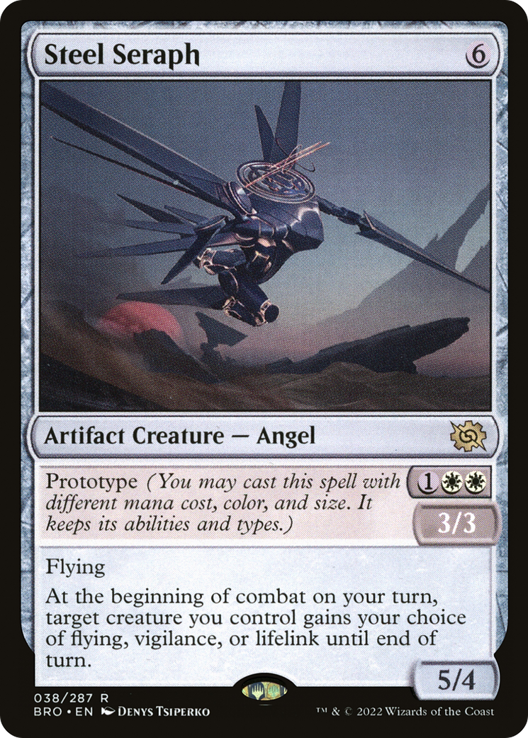 Steel Seraph (BRO-038)  Foil - The Brothers' War