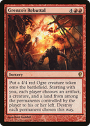 Grenzo's Rebuttal (CNS-033)  Foil - Conspiracy