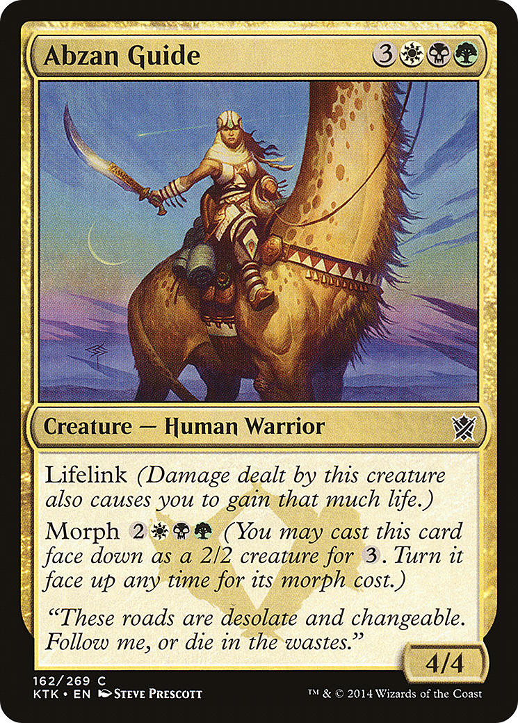Abzan Guide (KTK-162)  Foil - Khans of Tarkir