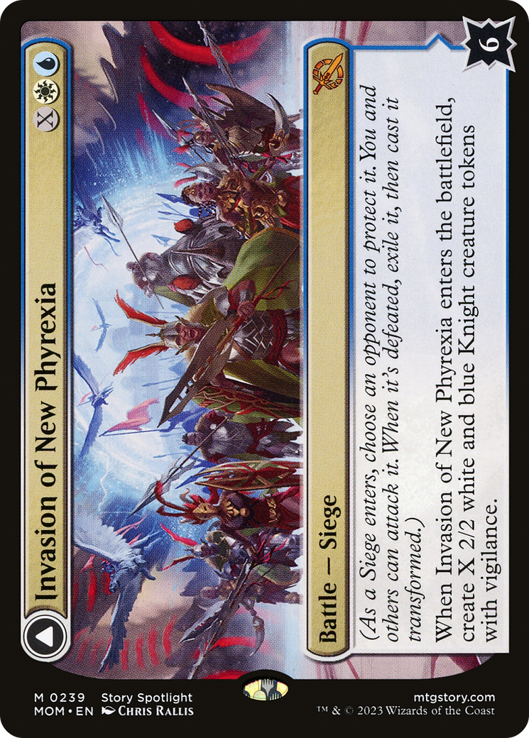 Invasion of New Phyrexia (MOM-239)  Foil - March of the Machine
