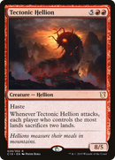Tectonic Hellion (C19-029)  - Commander 2019