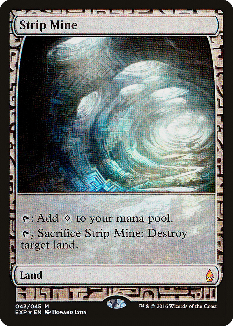 Strip Mine (EXP-043)  Foil - Zendikar Expeditions