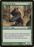 Runeclaw Bear (M11-195)  Foil - Magic 2011