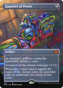 Gauntlet of Power (Borderless) (DMR-447)  Foil - Dominaria Remastered