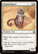 Helpful Hunter (FDN-016)  Foil - Foundations