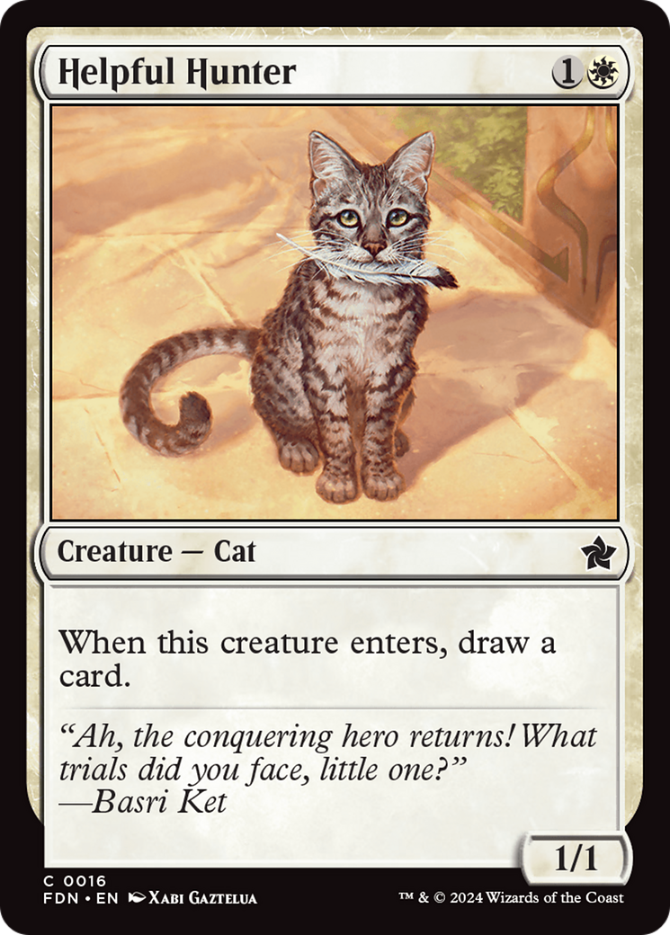 Helpful Hunter (FDN-016)  - Foundations