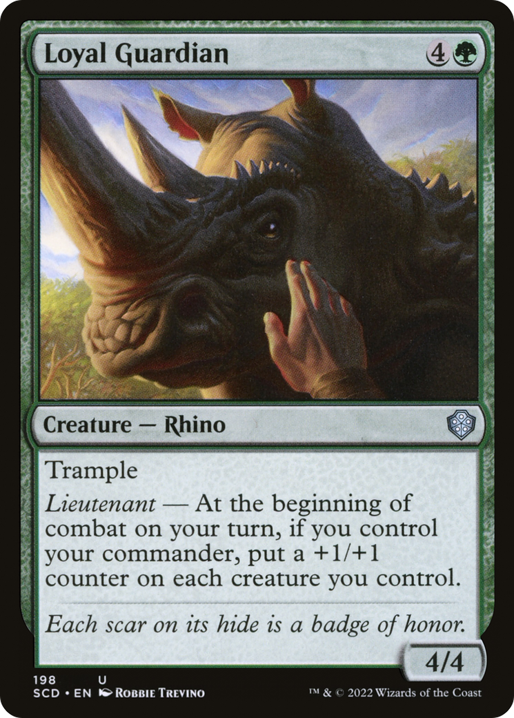 Loyal Guardian (SCD-198)  - Starter Commander Decks