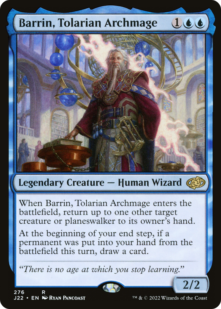 Barrin, Tolarian Archmage (J22-276)  - Jumpstart 2022