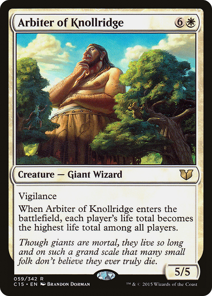 Arbiter of Knollridge (C15-059)  - Commander 2015