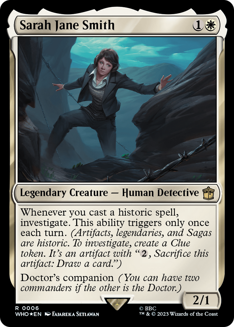 Sarah Jane Smith (WHO-006)  Foil - Doctor Who