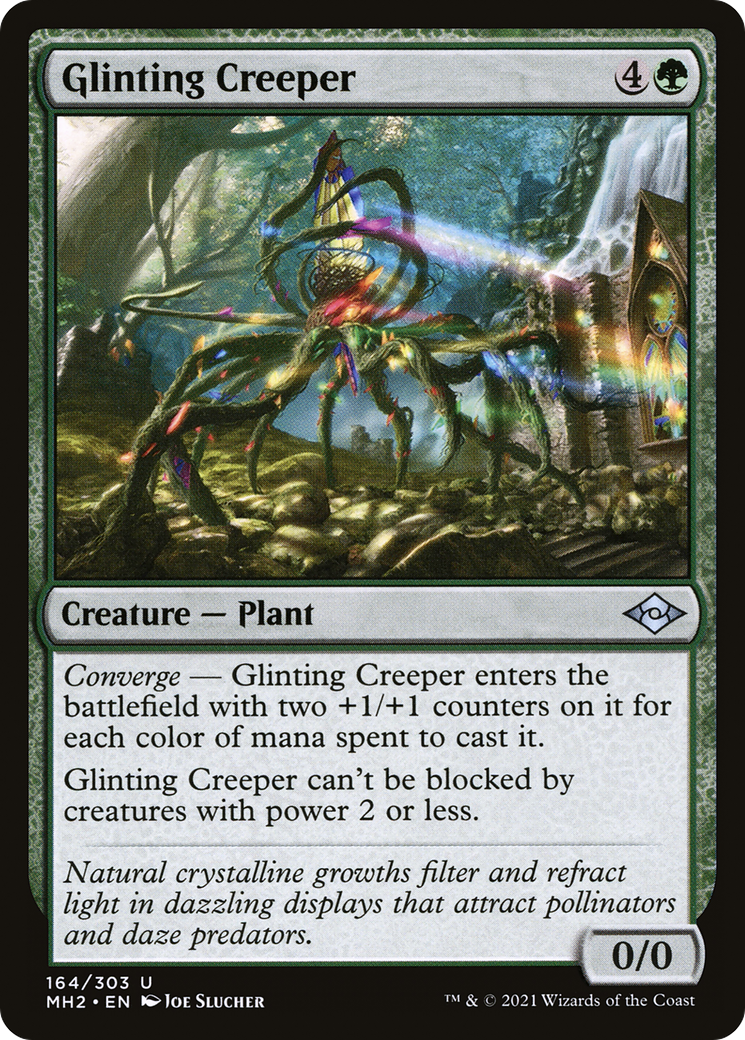 Glinting Creeper (MH2-164)  - Modern Horizons 2