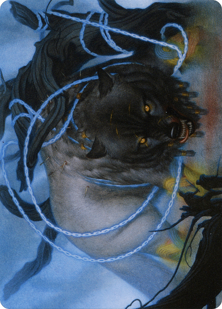 Bind the Monster Art Card (ASKHM-011) - Art Series: Kaldheim (Borderless)