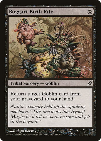 Boggart Birth Rite (LRW-101)  - Lorwyn