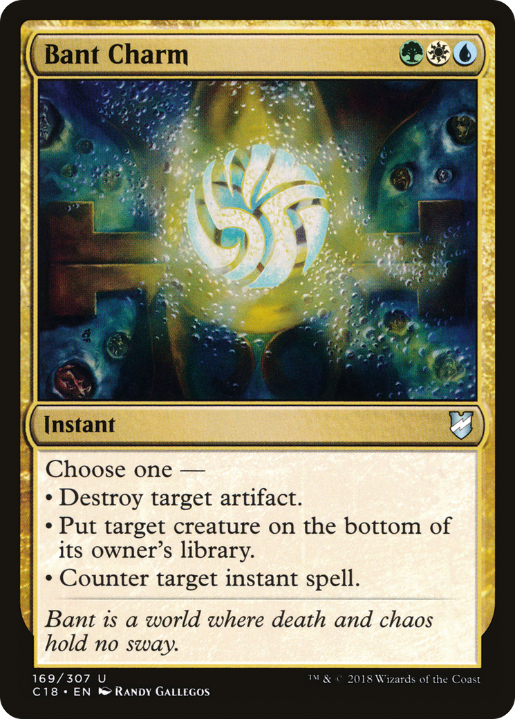Bant Charm (C18-169)  - Commander 2018