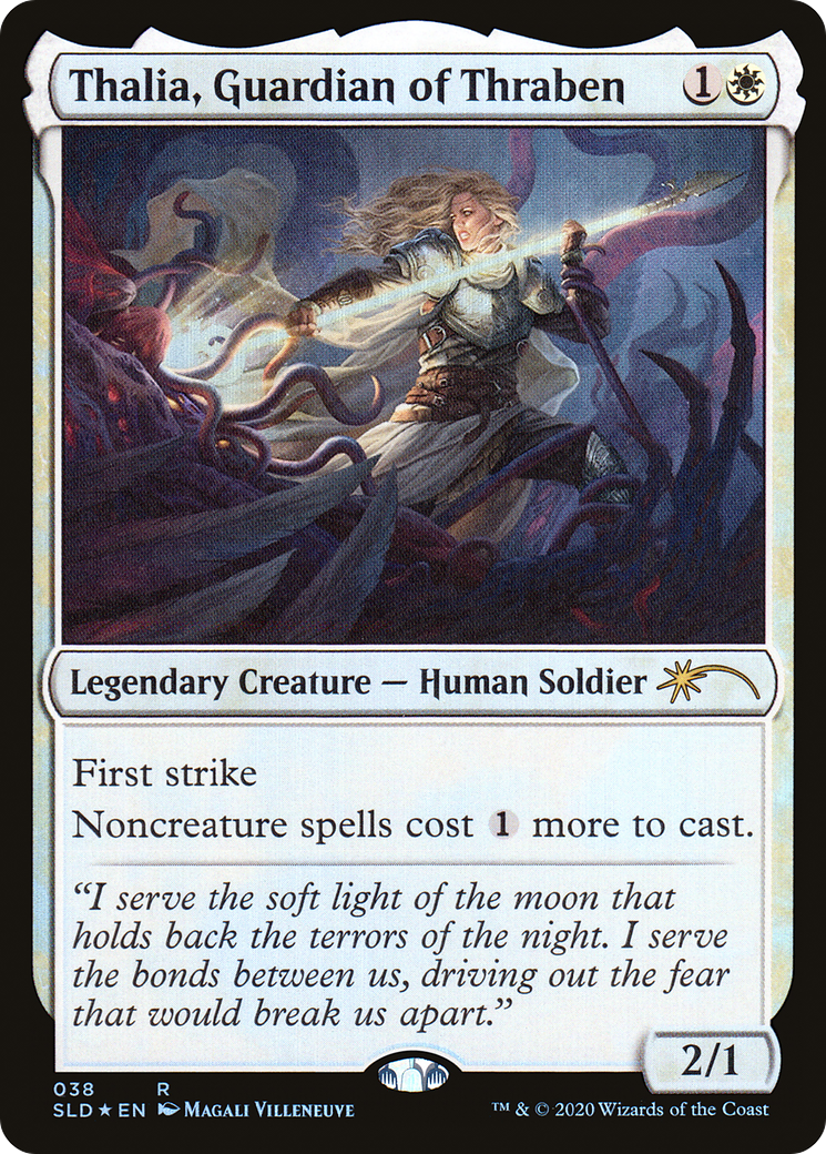 Thalia, Guardian of Thraben (038) (SLD-038)  Foil - Secret Lair Drop