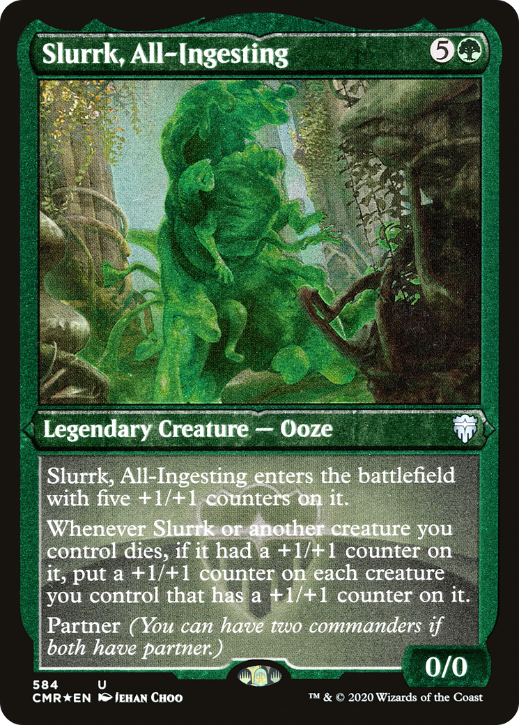 Slurrk, All-Ingesting (Foil Etched) (CMR-584)  Foil - Commander Legends