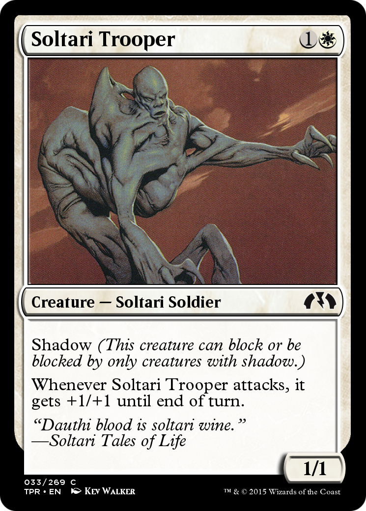 Soltari Trooper (TPR-033)  - Tempest Remastered