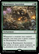 Beastmaster Ascension (BLC-118)  - Bloomburrow Commander