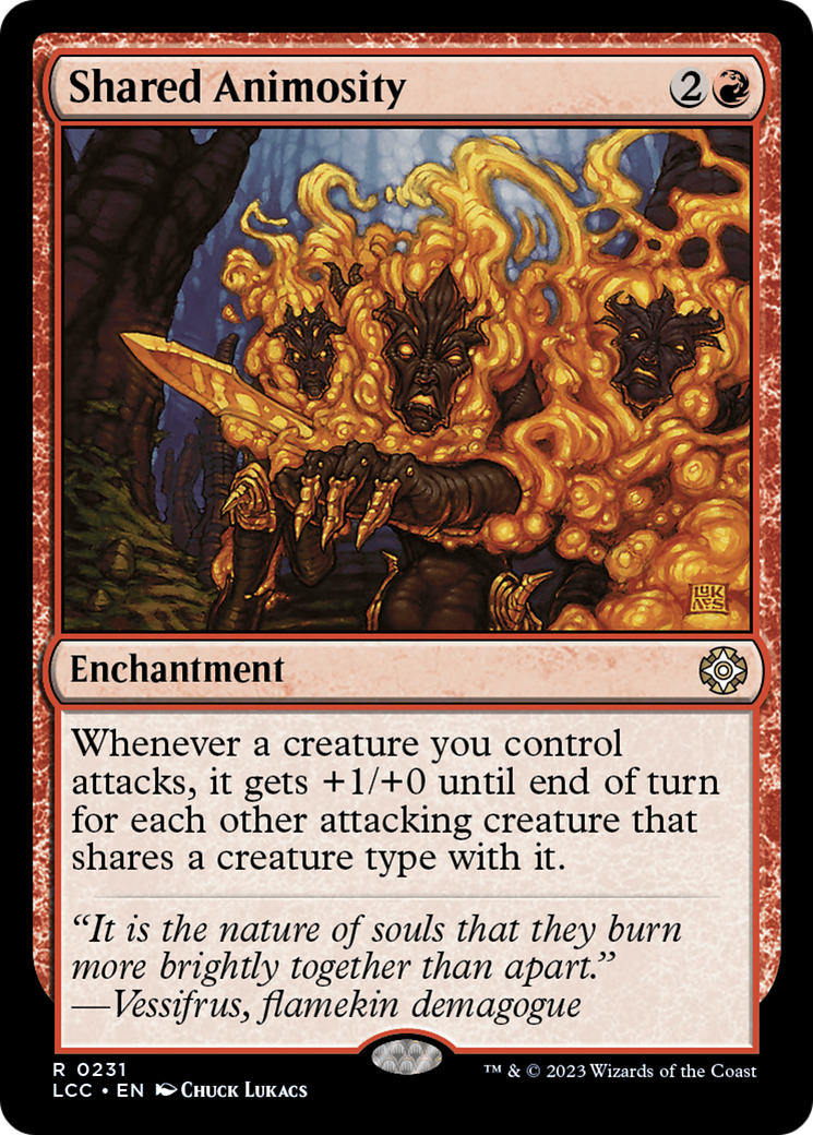 Shared Animosity (LCC-231)  - The Lost Caverns of Ixalan Commander
