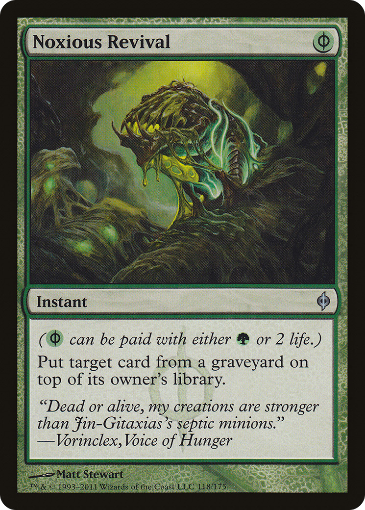 Noxious Revival (NPH-118)  Foil - New Phyrexia