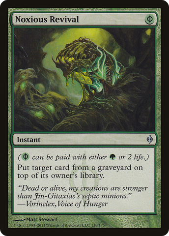 Noxious Revival (NPH-118)  - New Phyrexia