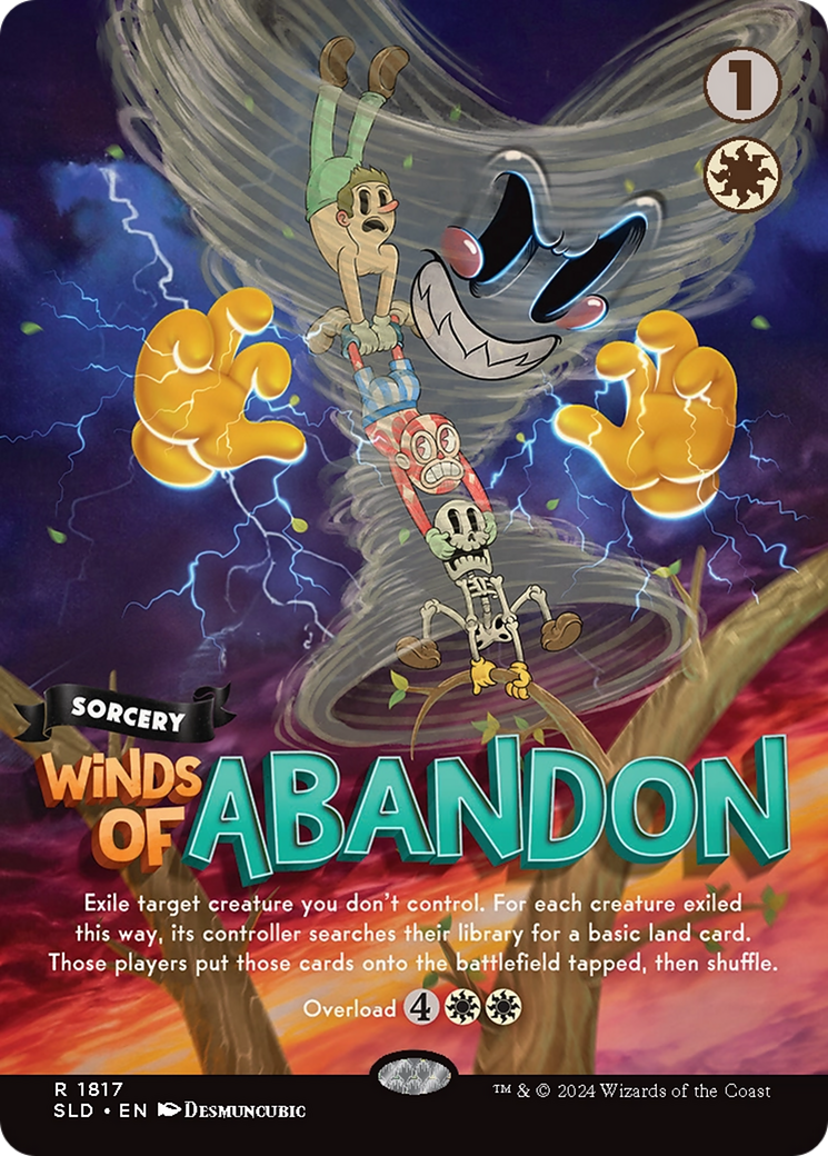 Winds of Abandon (SLD-1817)  - Secret Lair Drop (Borderless)