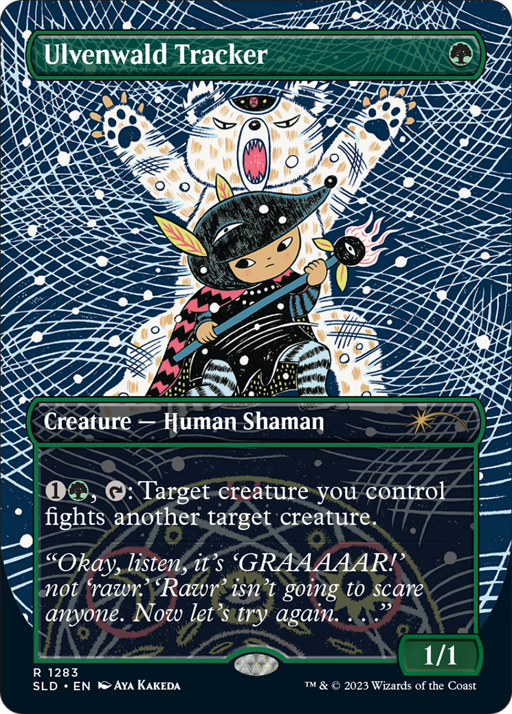Ulvenwald Tracker (SLD-1283)  Foil - Secret Lair Drop (Borderless)