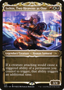 Isshin, Two Heavens as One (Showcase) (NEO-328) - Kamigawa: Neon Dynasty: (Showcase) Foil