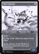 Myr Convert (Showcase) (ONE-297) - Phyrexia: All Will Be One: (Showcase) Foil