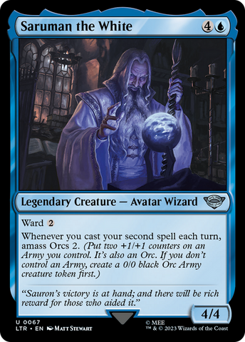Saruman the White (LTR-067)  - The Lord of the Rings: Tales of Middle-earth