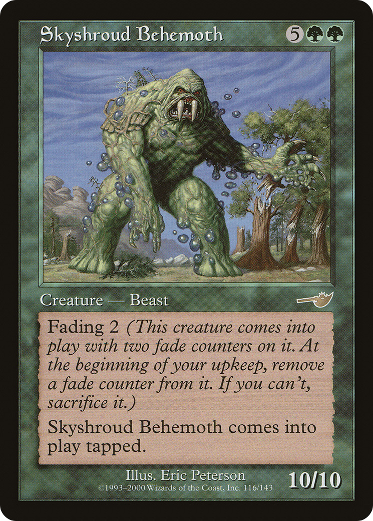 Skyshroud Behemoth (NMS-116)  - Nemesis