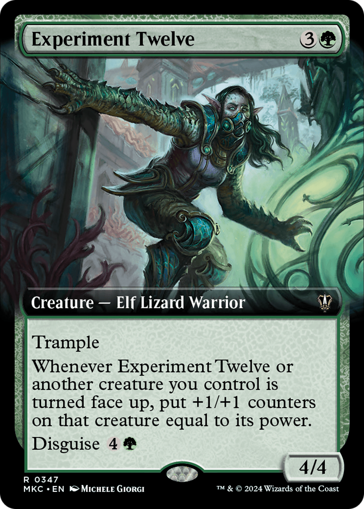 Experiment Twelve (Extended Art) (MKC-347)  - Murders at Karlov Manor Commander: (Extended Art)