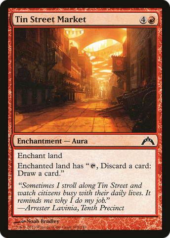 Tin Street Market (GTC-108)  Foil - Gatecrash