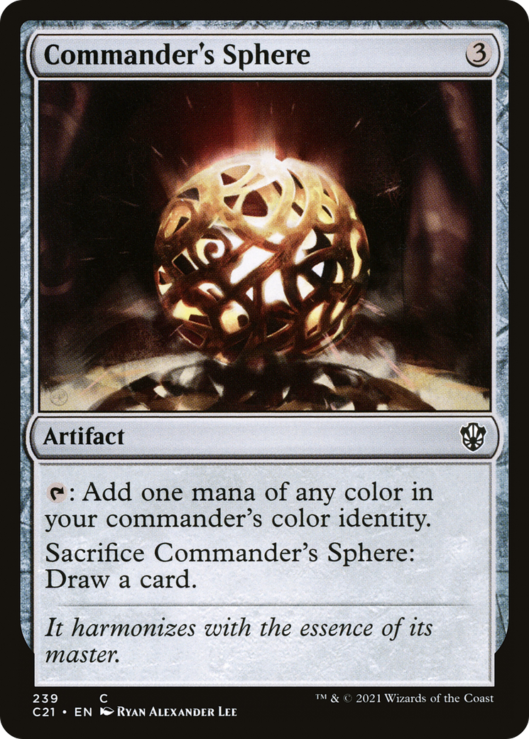 Commander's Sphere (C21-239)  - Commander 2021