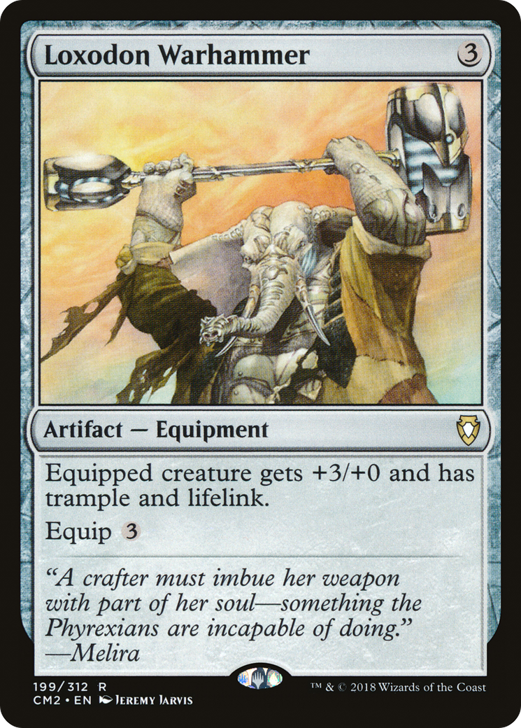 Loxodon Warhammer (CM2-199)  - Commander Anthology Volume II