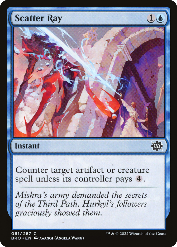 Scatter Ray (BRO-061)  Foil - The Brothers' War