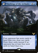 Teachings of the Archaics (Extended Art) (STX-299)  - Strixhaven: School of Mages: (Extended Art, lesson)