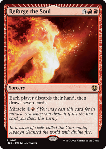 Reforge the Soul (INR-167)  Foil - Innistrad Remastered: (miracle)