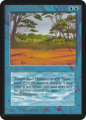 Phantasmal Terrain (LEA-)  - Limited Edition Alpha