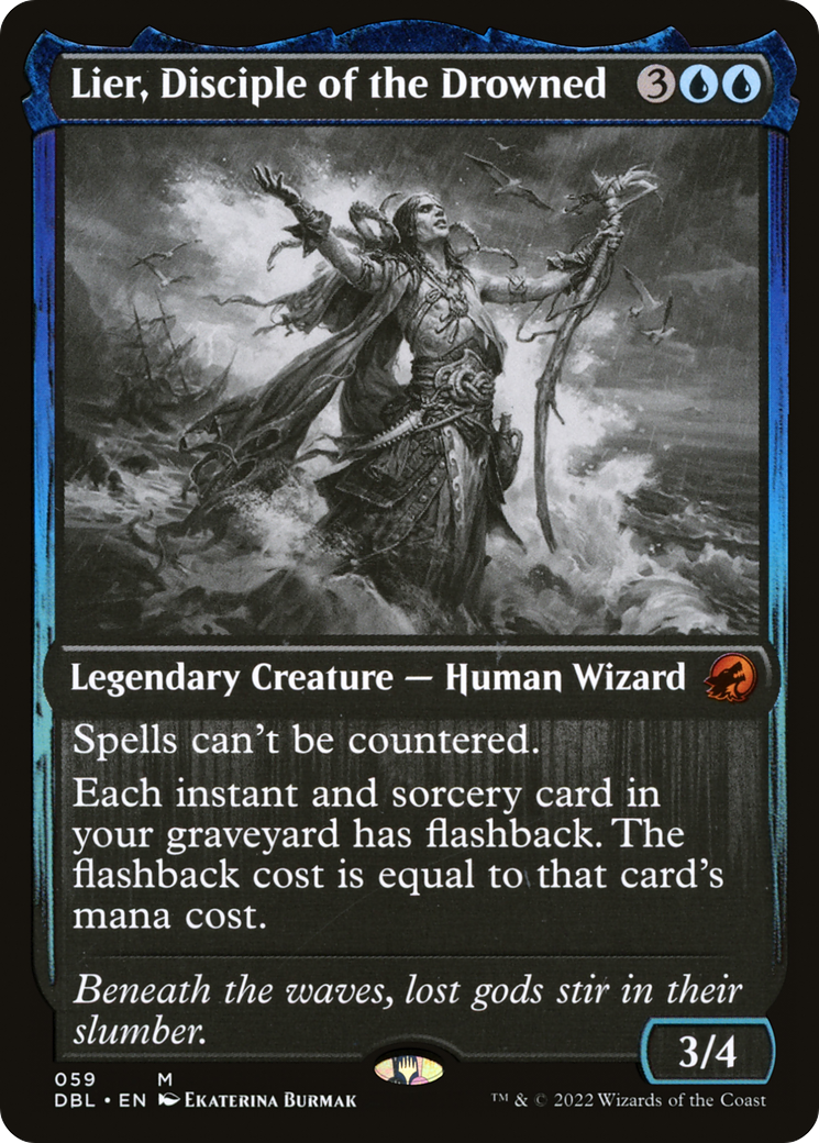 Lier, Disciple of the Drowned (DBL-059)  - Innistrad: Double Feature