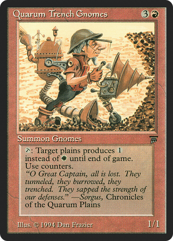 Quarum Trench Gnomes (LEG-)  - Legends