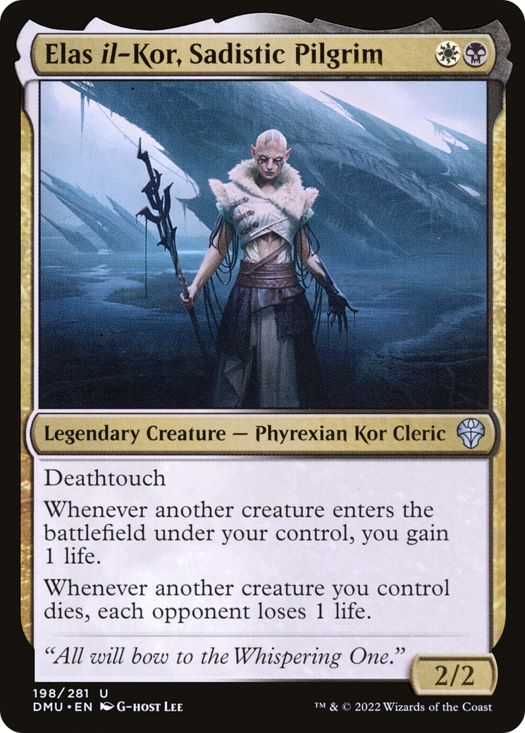 Elas il-Kor, Sadistic Pilgrim (DMU-198)  Foil - Dominaria United