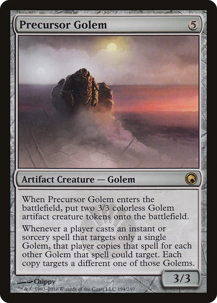 Precursor Golem (SOM-194)  Foil - Scars of Mirrodin