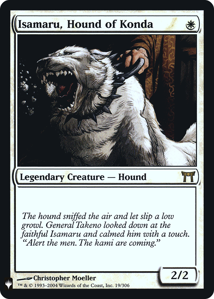 Isamaru, Hound of Konda (LIST-019)  Foil - The List