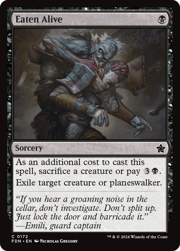 Eaten Alive (FDN-172)  Foil - Foundations