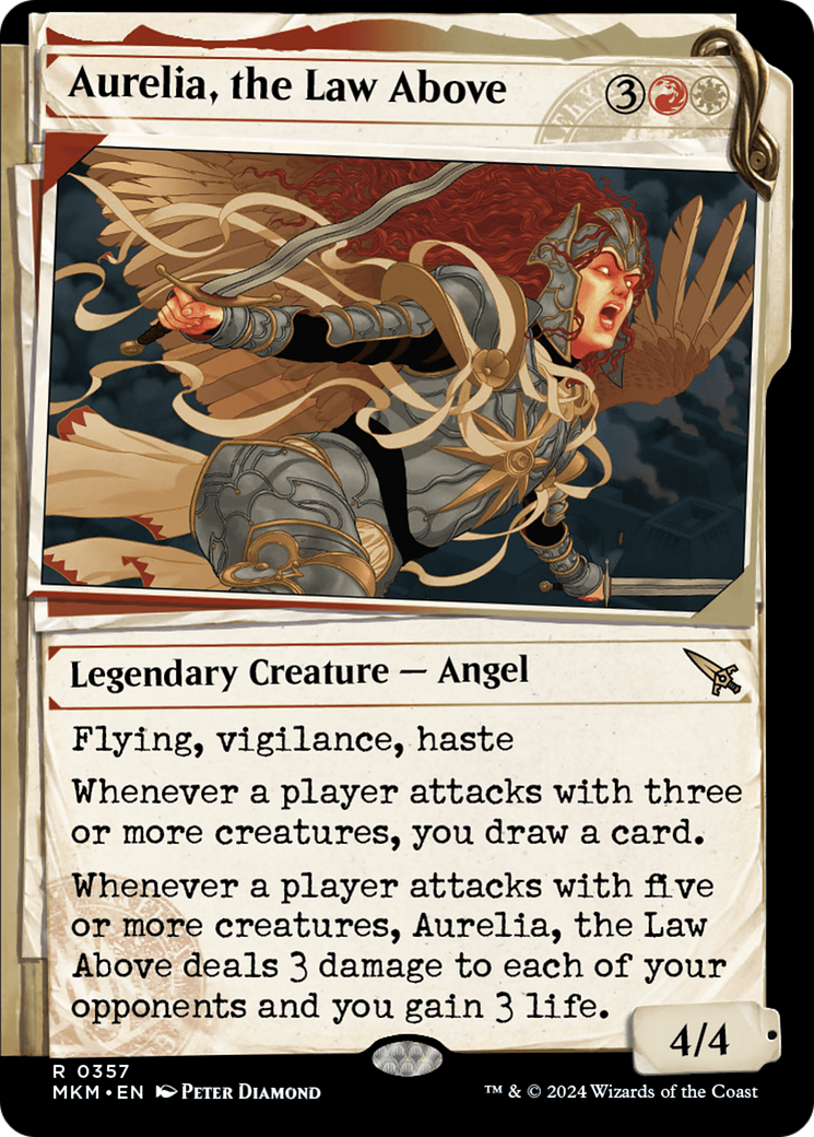Aurelia, the Law Above (Showcase) (0357) (MKM-357)  - Murders at Karlov Manor: (Showcase)