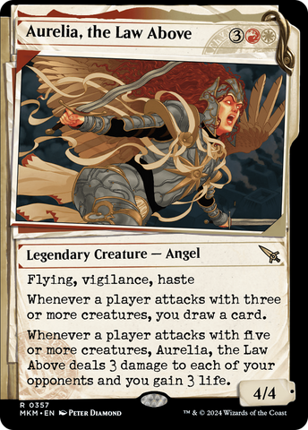 Aurelia, the Law Above (Showcase) (0357) (MKM-357)  - Murders at Karlov Manor: (Showcase)